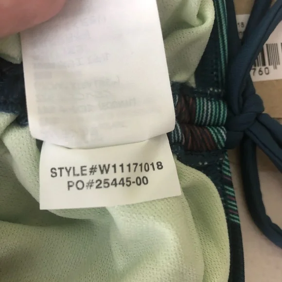 PRANA NWT MOOREA ONE PIECE SWIM ALANTIC PONTOON SM - Picture 13 of 13